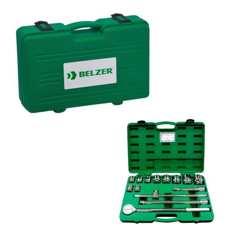 Soquete Encaixe 3/4 POL Estriado Jogo de 22 à 50 MM com 14